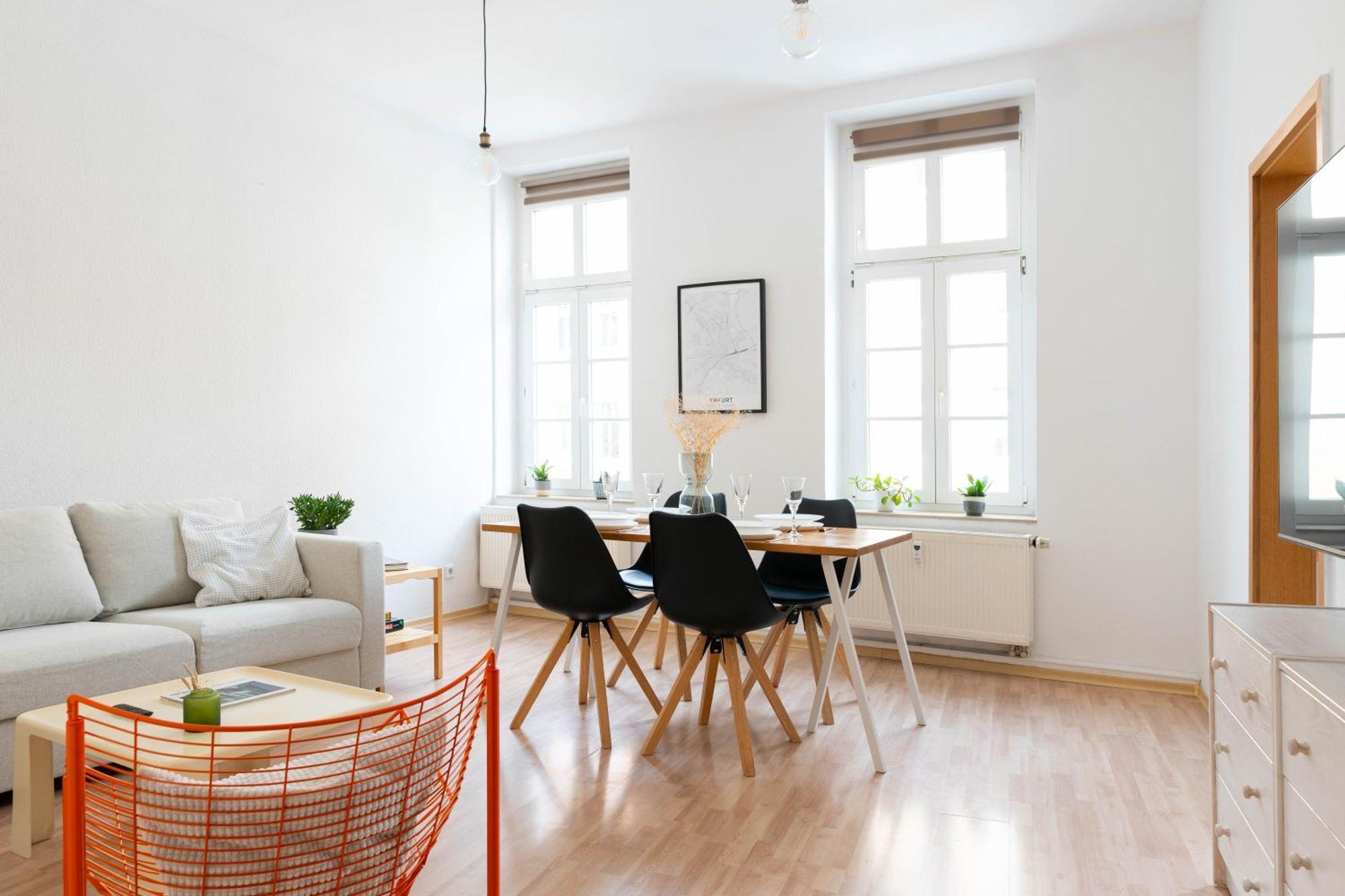 Grosse 3 Zimmer Wohnung Mit Netflix In Zentraler Lage Эрфурт Экстерьер фото